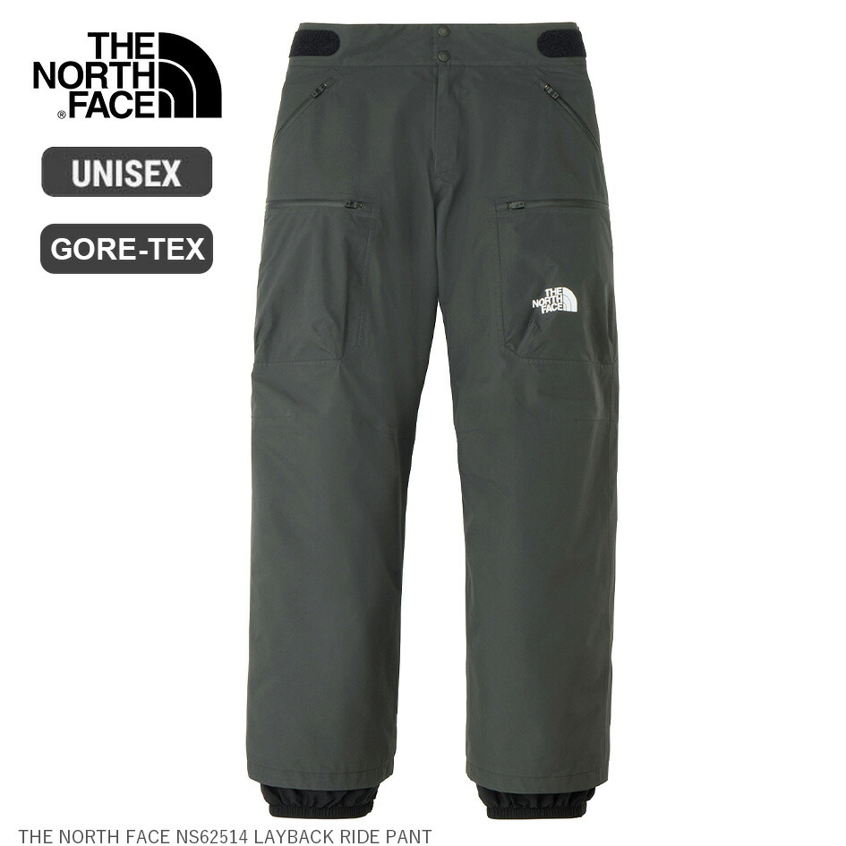 ノースフェイス スノーボード パンツ 黒 L 高機能US ノースフェイス