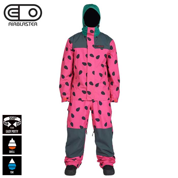 AIRBLASTER スノーボードウェア　L AIRBLASTER エアブラスター AB26MSUI_1216 WRENCH COVERALL DUCK DINO