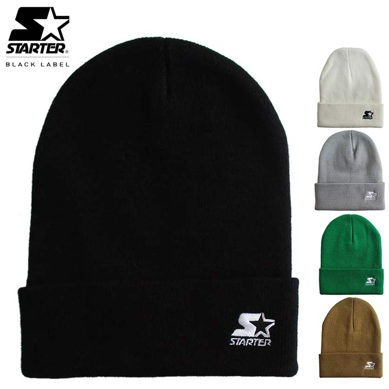 楽天市場】STARTER BLACK LABEL スターターブラックレーベル ニット帽