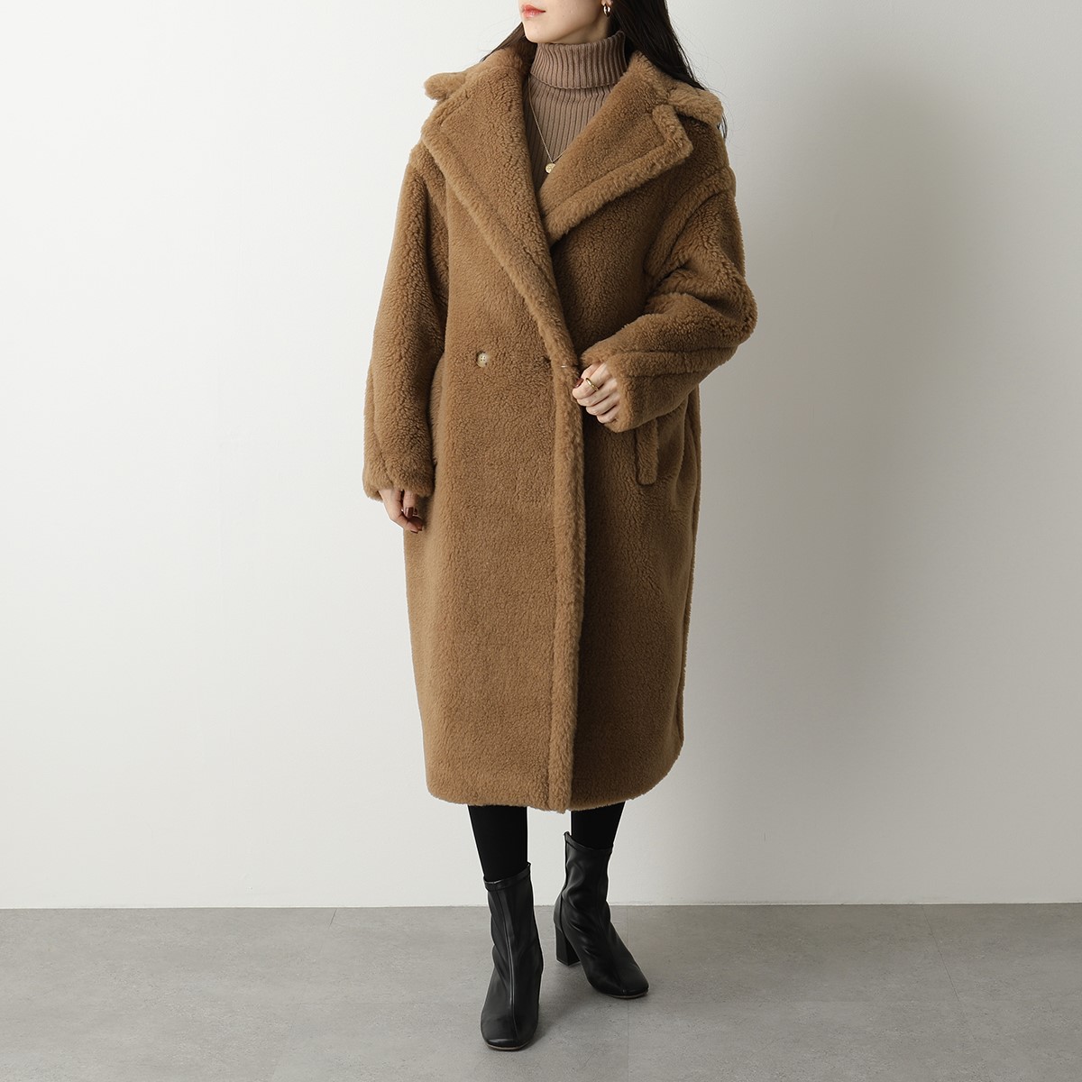 楽天市場】MAX MARA マックスマーラ ファーコート TEDDY テディ