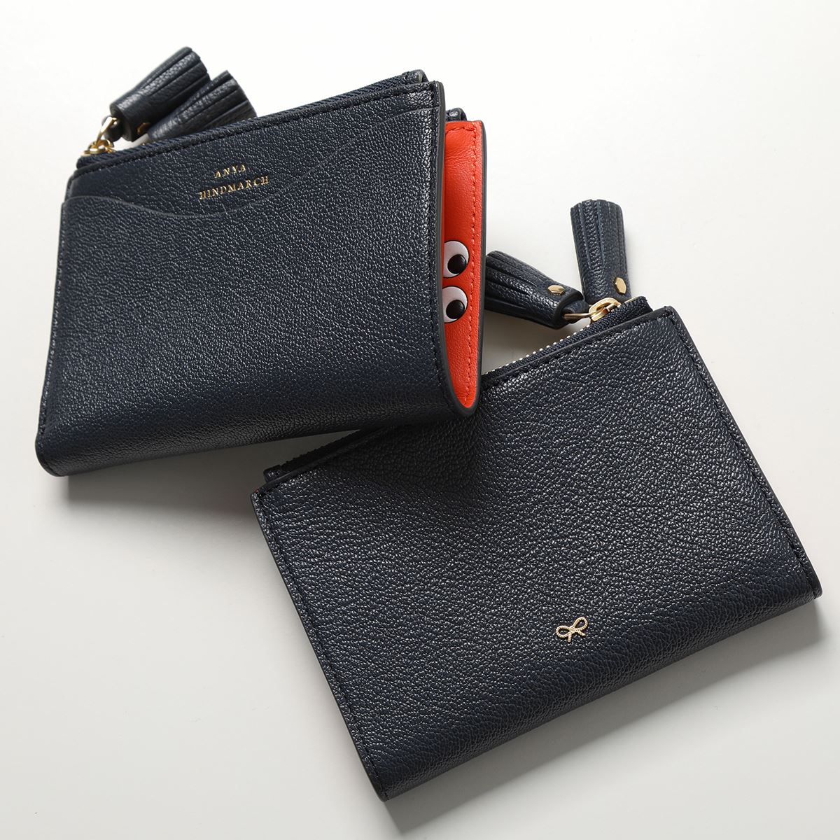 楽天市場】ANYA HINDMARCH アニヤハインドマーチ 二つ折り財布 Peeping