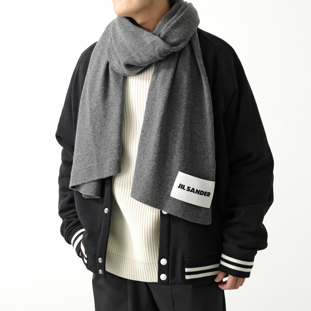 楽天市場】JIL SANDER ジルサンダー マフラー J02TE0001 J13201 メンズ
