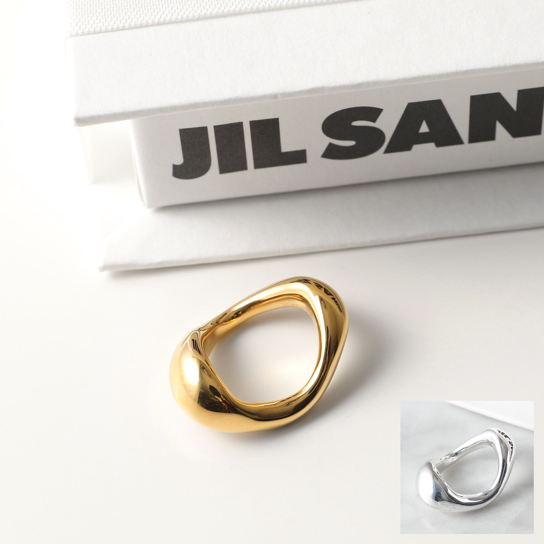 楽天市場】JIL SANDER ジルサンダー リング SCENTED CHAIN RING 1