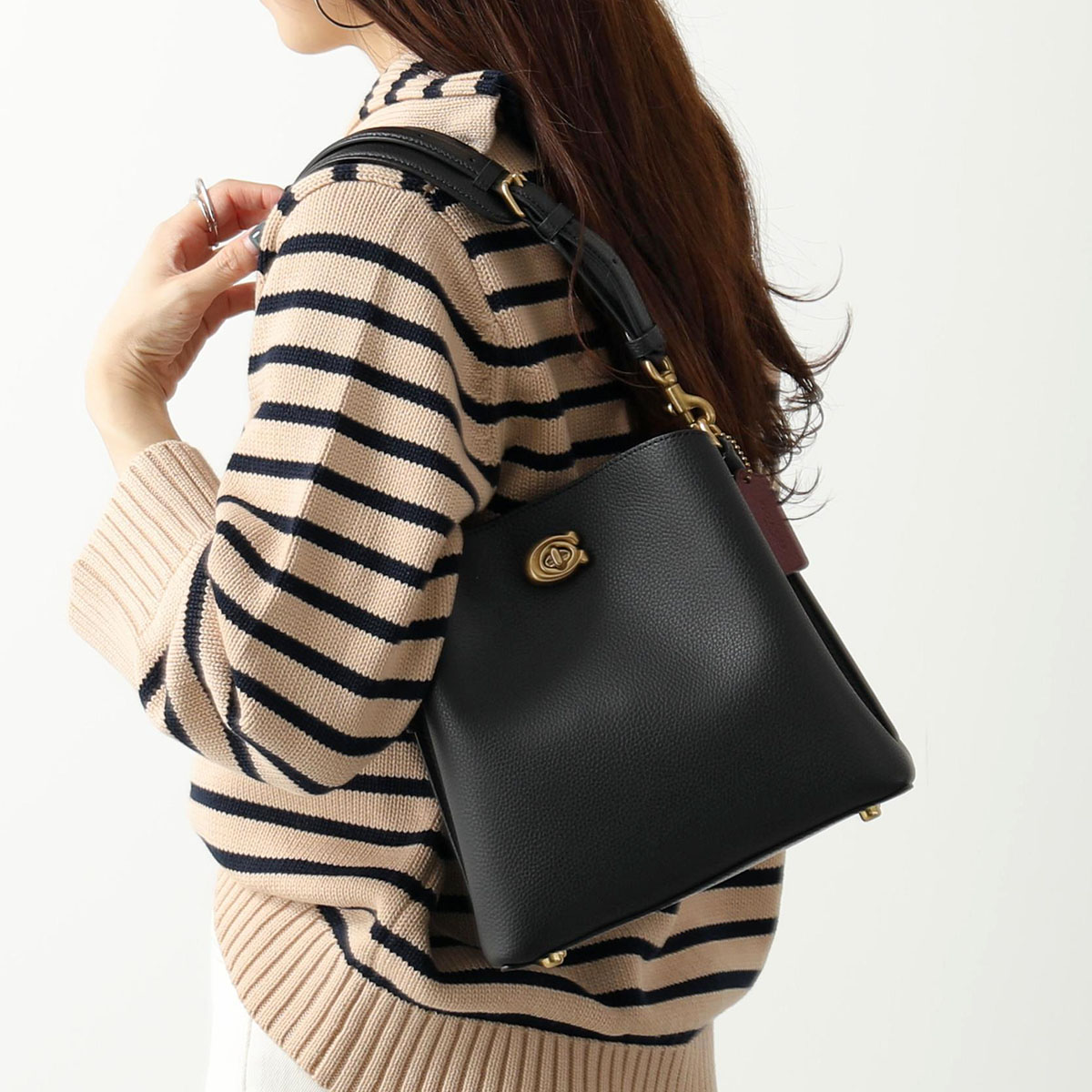 楽天市場】COACH コーチ ショルダーバッグ Willow Bucket C3916