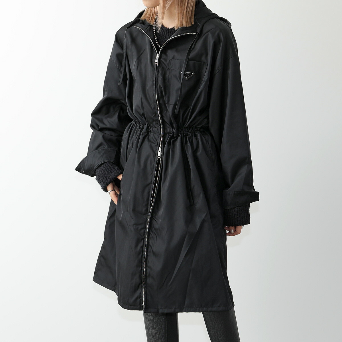 楽天市場】PRADA プラダ コート 292061 1WQ8 レディース Re-Nylon