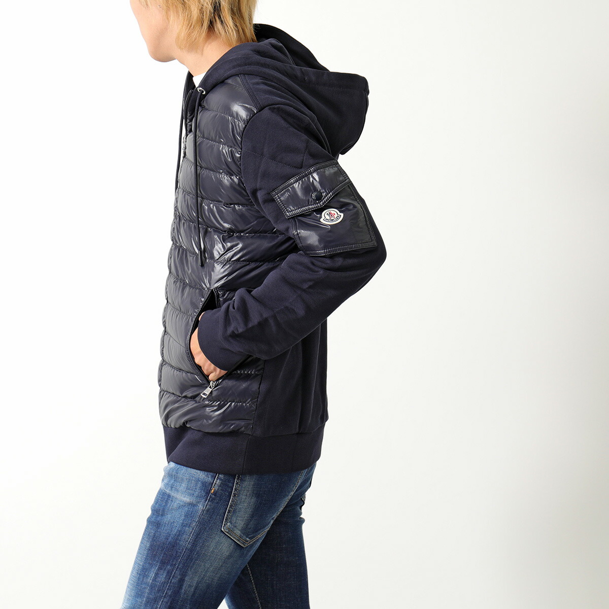 楽天市場】MONCLER モンクレール カーディガン Padded Hoodie 8G00009