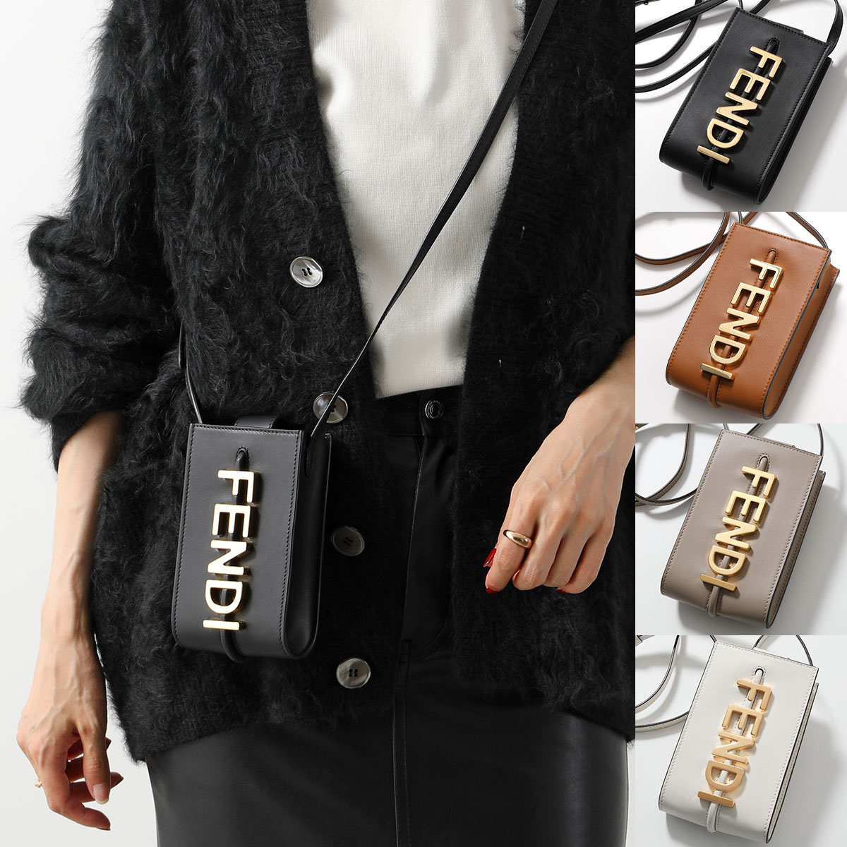 楽天市場】FENDI フェンディ フォンポーチ 7AS192 A5DY レディース