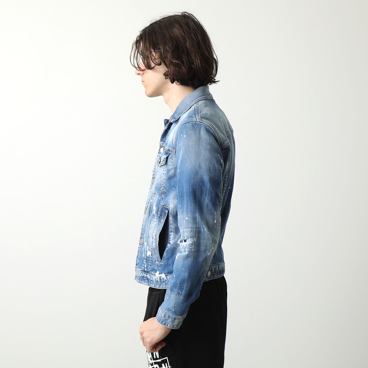 楽天市場】DSQUARED2 ディースクエアード デニムジャケット DAN JEAN