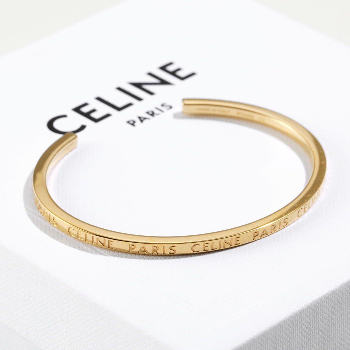 楽天市場】CELINE セリーヌ バングル Thin Cuff シンカフ 460FK6BRA