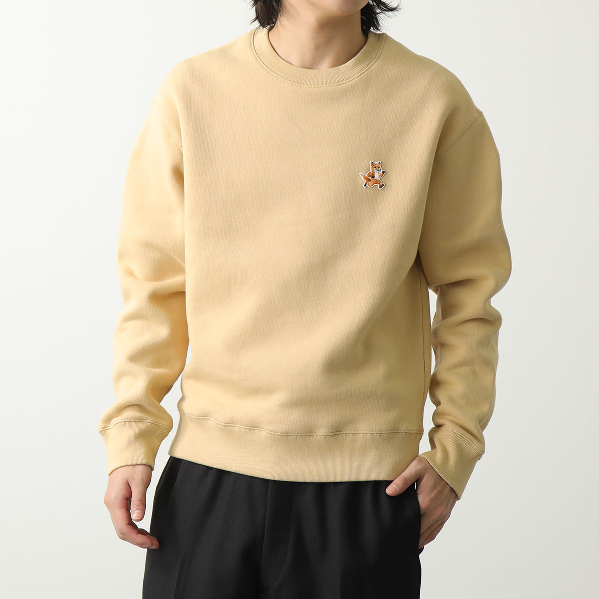 楽天市場】MAISON KITSUNE メゾンキツネ トレーナー SPEEDY FOX PATCH