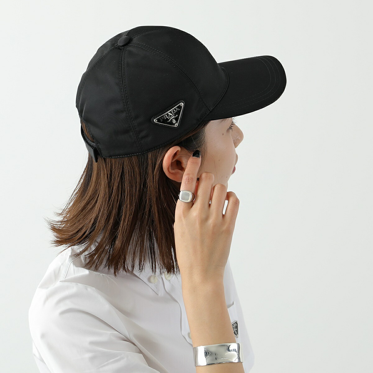 楽天市場】PRADA プラダ ベースボールキャップ 2HC274 2DMI レディース