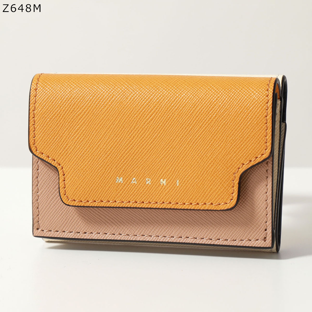 楽天市場】MARNI マルニ 三つ折り財布 PFMOW02U23 LV520 レディース