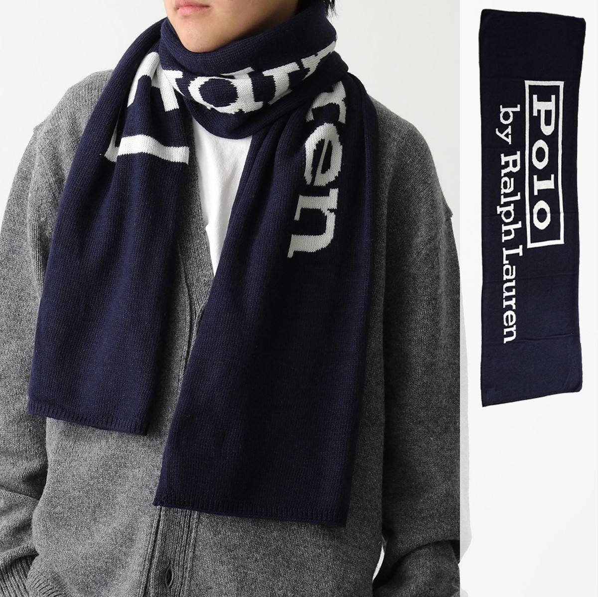 楽天市場】Polo Ralph Lauren ポロ ラルフローレン マフラー PC0254