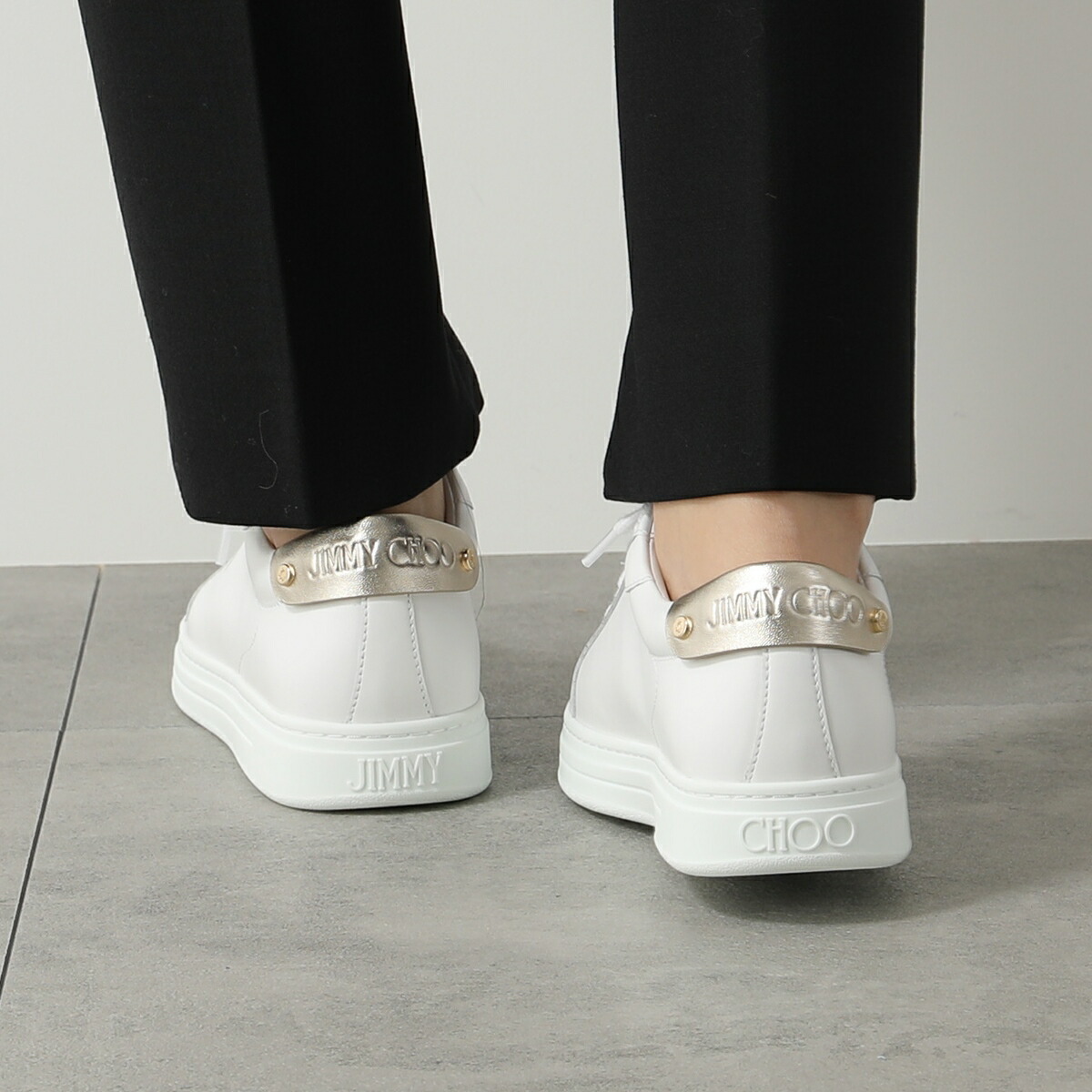 楽天市場】Jimmy Choo ジミーチュウ スニーカー ROME/F AZA レディース