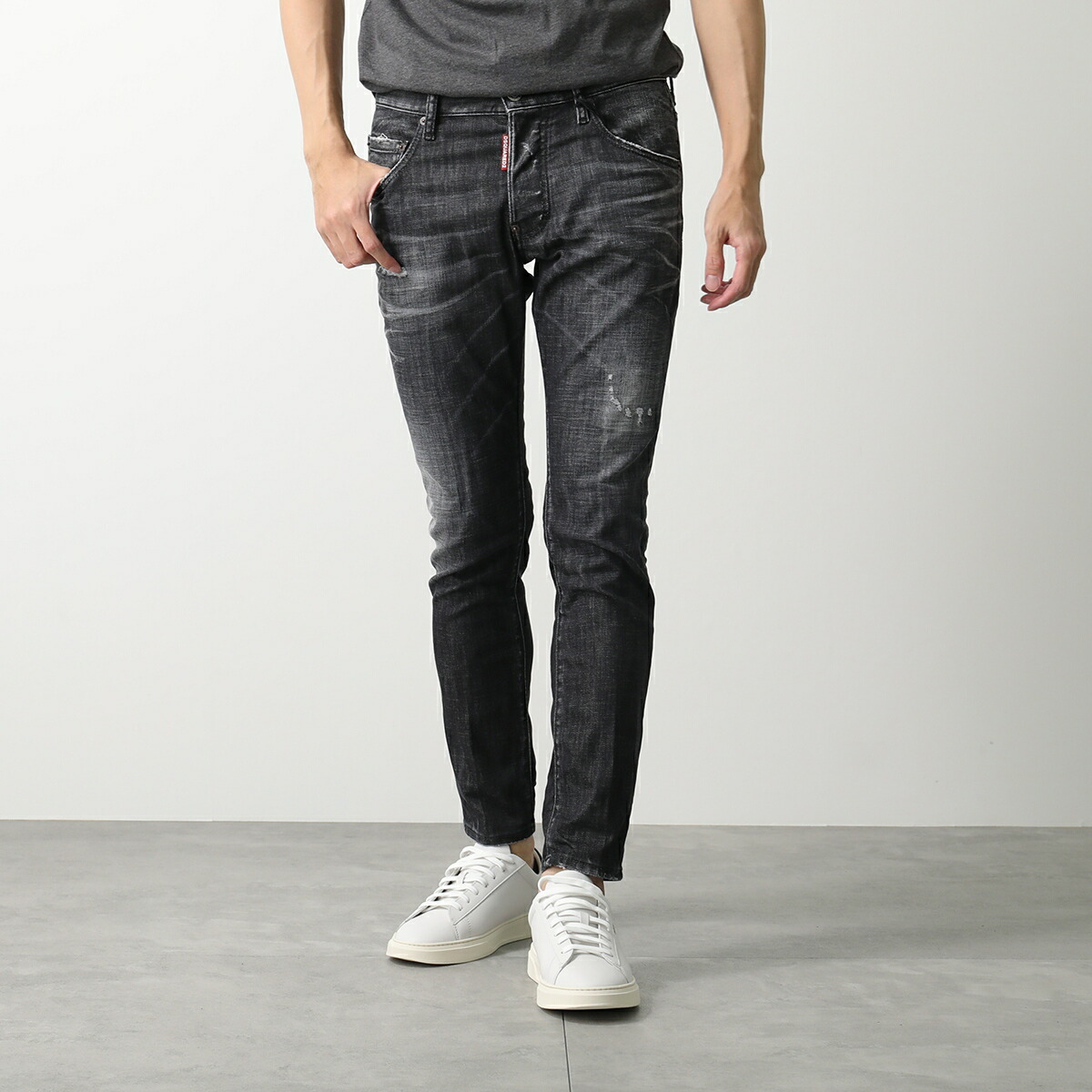 楽天市場】DSQUARED2 ディースクエアード ジーンズ SKATER JEAN