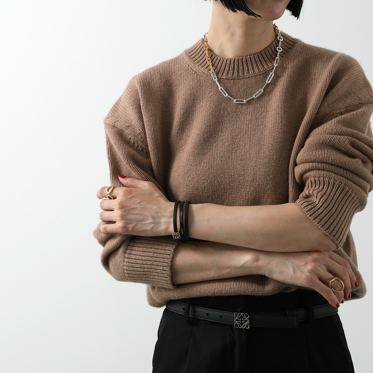 楽天市場】LOEWE ロエベ ブレスレット J920240X17 レディース レザー
