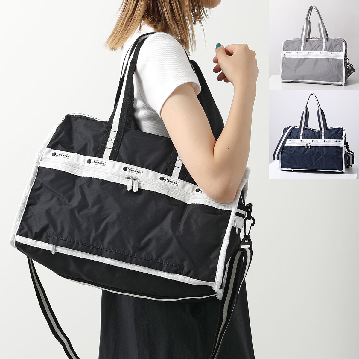 楽天市場】LeSportsac レスポートサック ボストンバッグ DELUXE MED