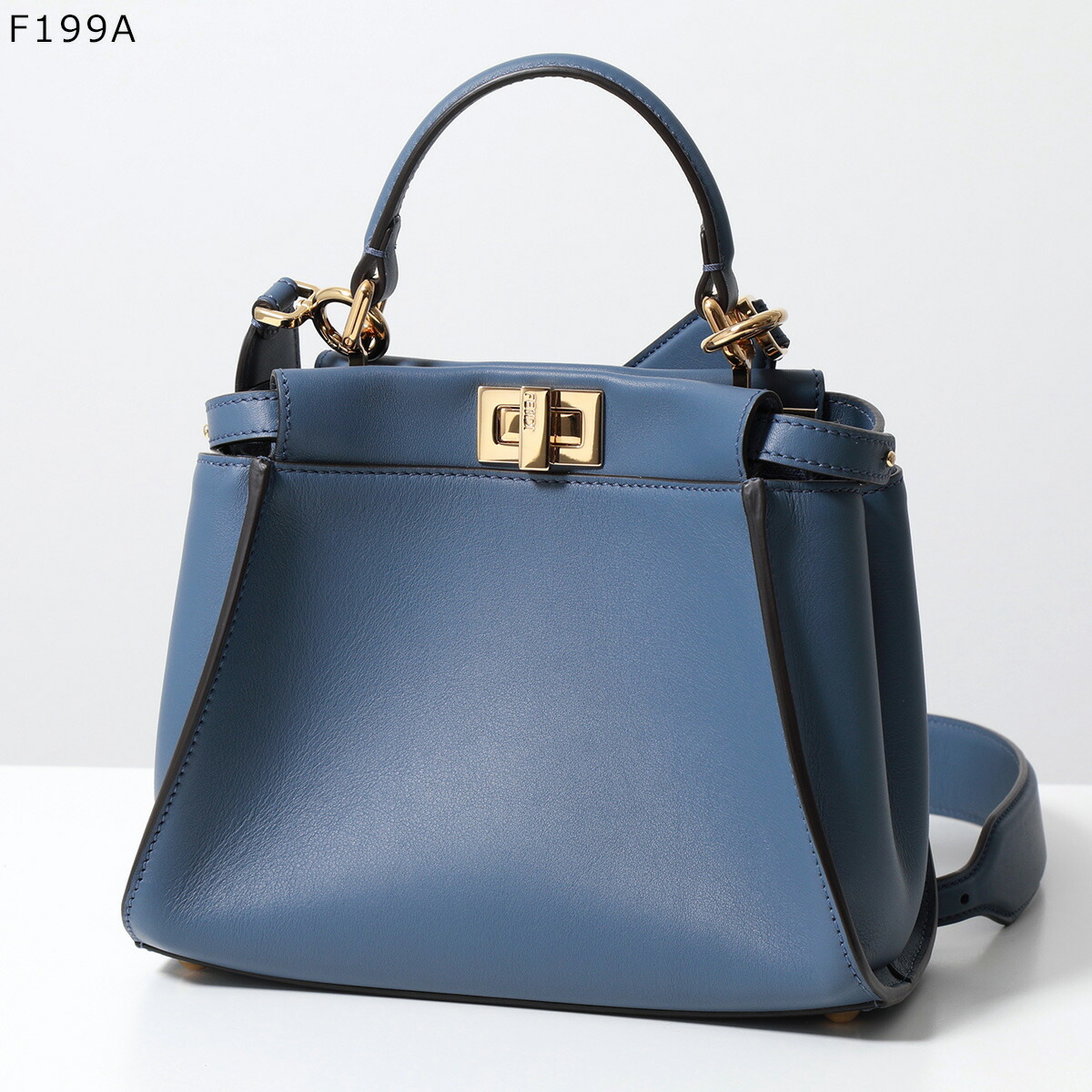 楽天市場】FENDI フェンディ ハンドバッグ PEEKABOO MINI ピーカブー
