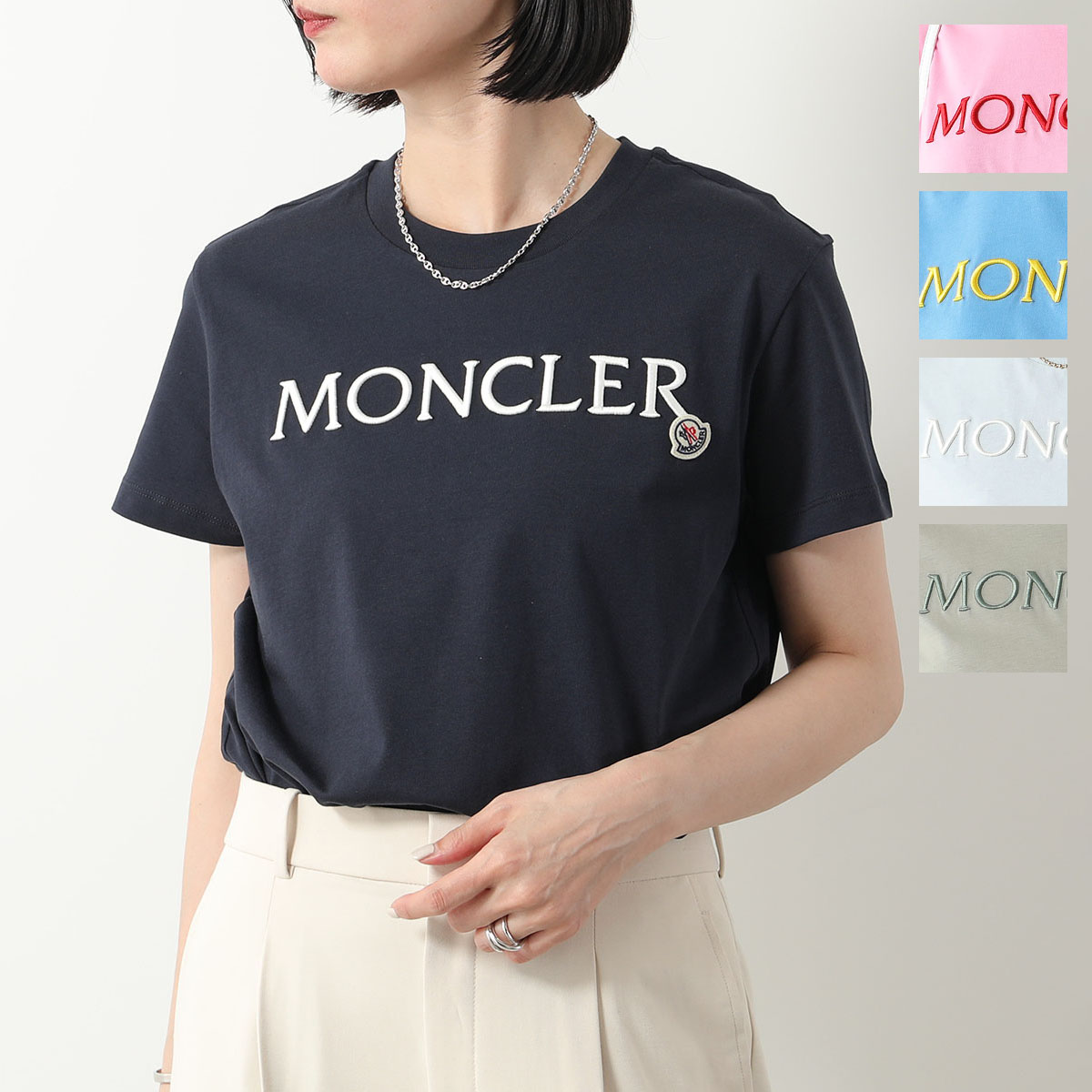 楽天市場】【カラー限定特価】MONCLER モンクレール 半袖Tシャツ
