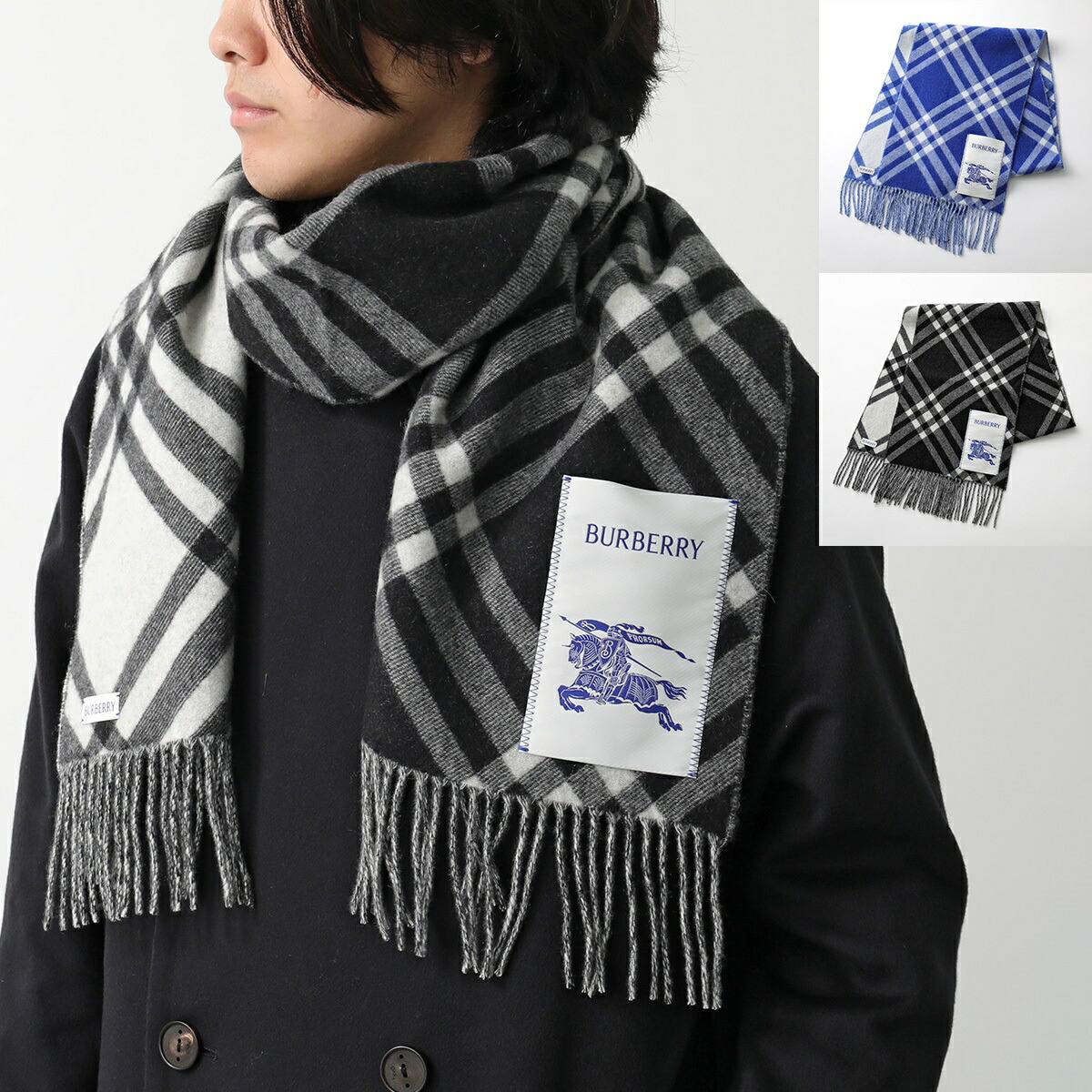 楽天市場】BURBERRY バーバリー マフラー MU 168X30 TBAR BIAS CHK