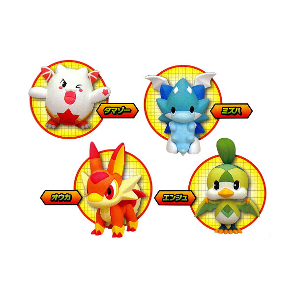 楽天市場】パズドラクロスミニフィギュア全4種PUZZLE & DRAGONS X