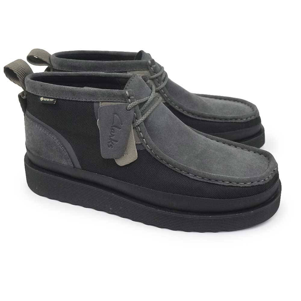 楽天市場】クラークス ワラビー ゴアテックス 防水 メンズ ブーツ