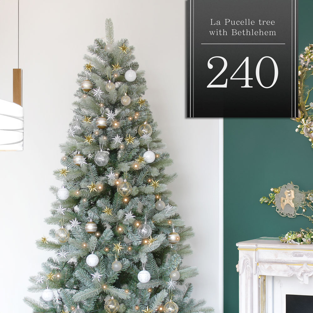 楽天市場】クリスマスツリー 240cm ベツレヘムの星 オーナメント LED
