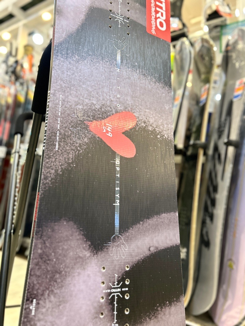 楽天市場】【即納】メンズ スノーボード 板 156cm NITRO OPTISYM