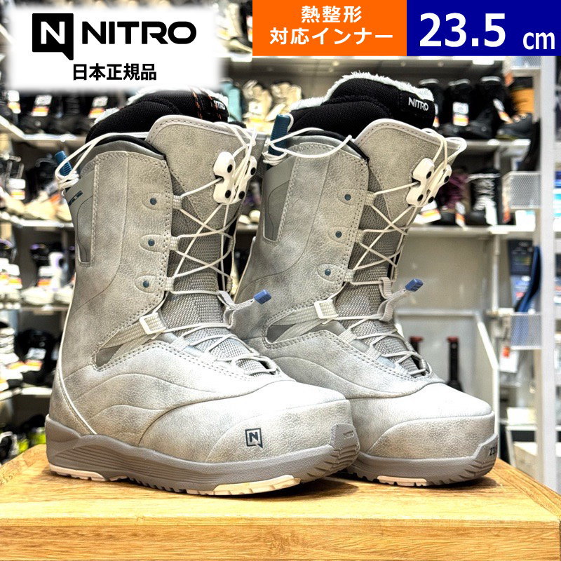 楽天市場】23-24 NITRO CROWN TLS ｶﾗｰ:GREY 23.5cm ナイトロ クラウン