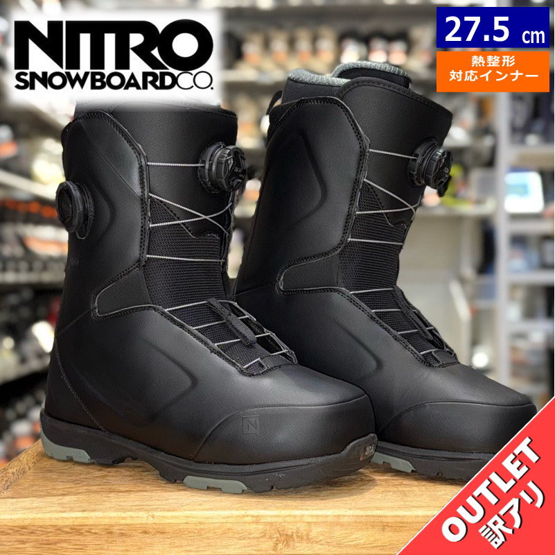 楽天市場】【ラスト1点】 【OUTLET】24-25 NITRO CLUB BOA ｶﾗｰ:BLACK