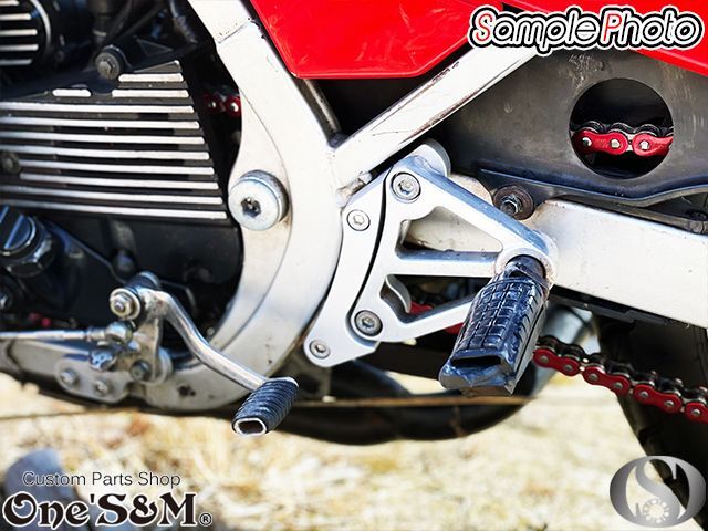 楽天市場】CNC アルミジュラルミン削り出し バックステップ CBR400F