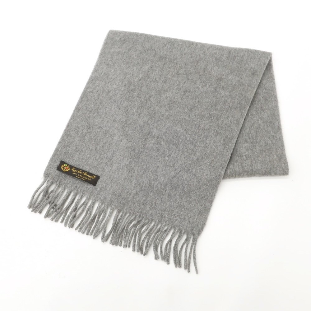 楽天市場】【中古】ロロピアーナ Loro Piana カシミヤ マフラー グレー