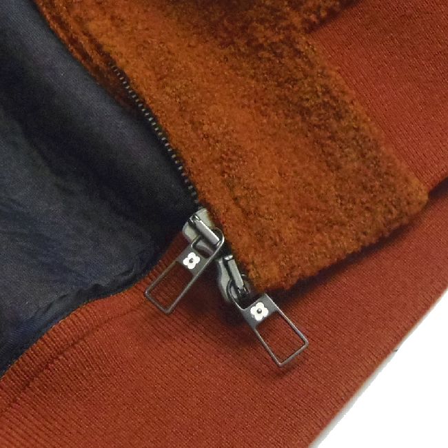 楽天市場】LARDINI ラルディーニ LIKNIT 起毛 ブルゾン オレンジ