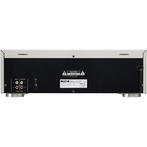 楽天市場】【納期情報：2月上旬予定】TEAC W-1200 ダブルカセット