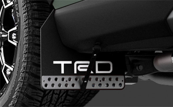 楽天市場】TRD マッドフラップ ブラック RAV4 MXAA52 MXAA54 AXAH52
