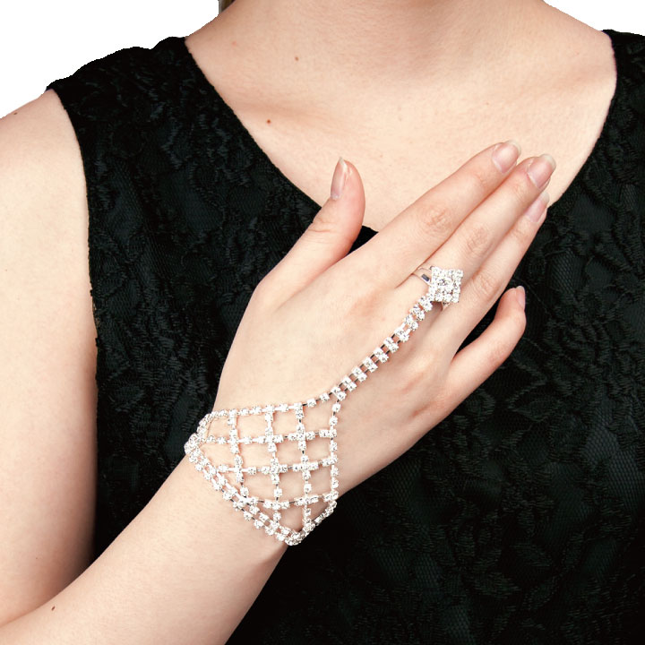 楽天市場】即納☆ ハンドアクセサリー ダイヤ [GD259-3025