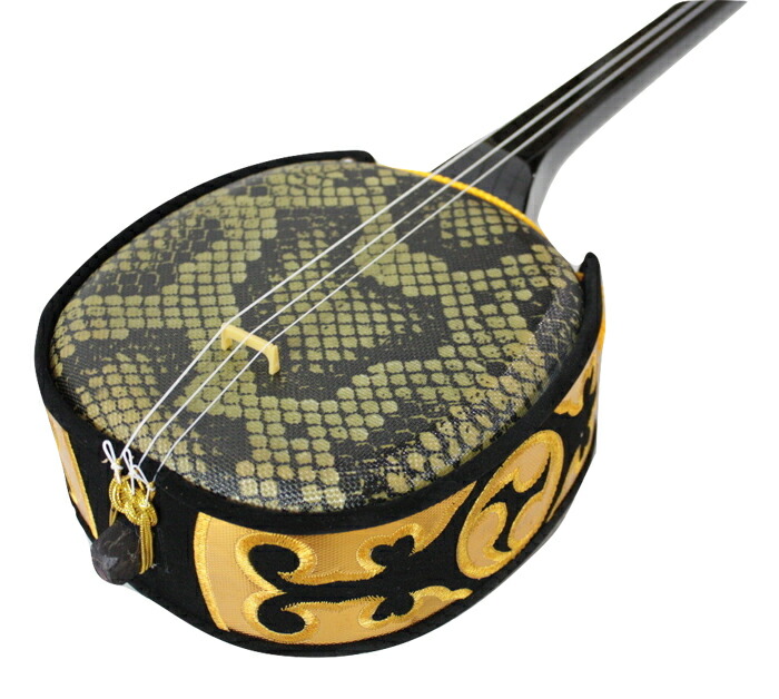 ビンテージ 三味線本体 蛇味線 ケース付き ビンテージ 三味線本体 蛇味