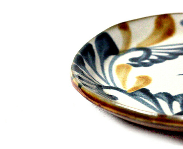 楽天市場】やちむん（沖縄の焼き物/陶器）6寸プレート直径 約18cm×高