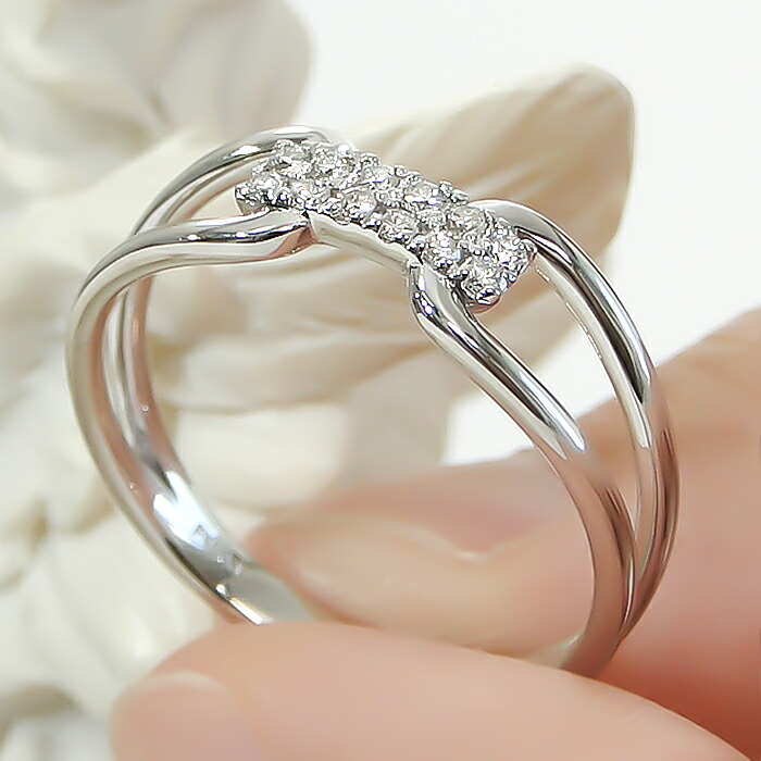 楽天市場】Pt900【0.10ct】ダイヤモンド リング送料無料 代引手数料