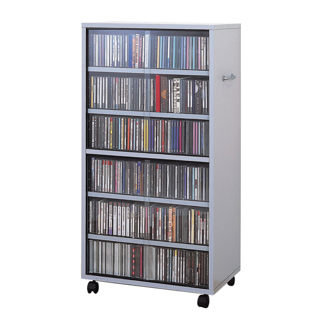 楽天市場】＼本日ポイント5倍／CD ビデオ DVD 両面収納 ラック 97309