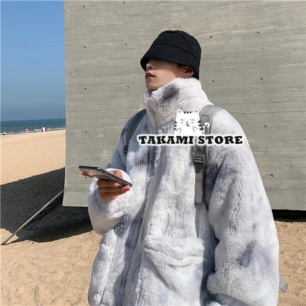 楽天市場】ボアブルゾン メンズ 厚手 毛皮コート 毛皮ジャケット