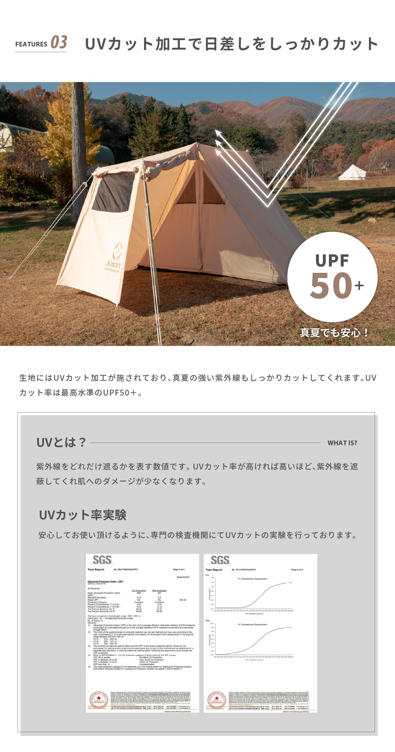 楽天市場】【S'more /Rooflet】 テント スモア rooflet 小型 ポリ