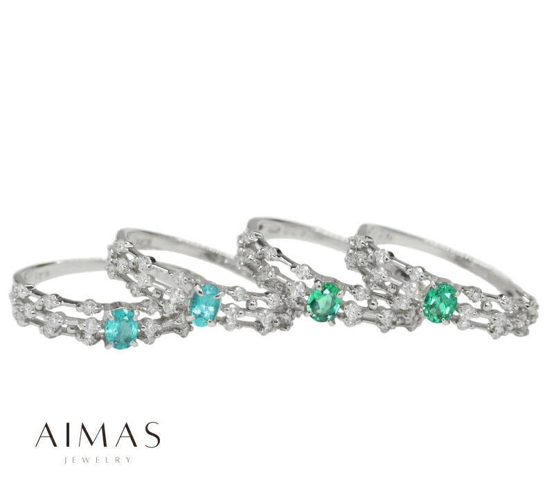 楽天市場】パライバトルマリン リング（カラット数0.1 ～ 0.19ct）の通販