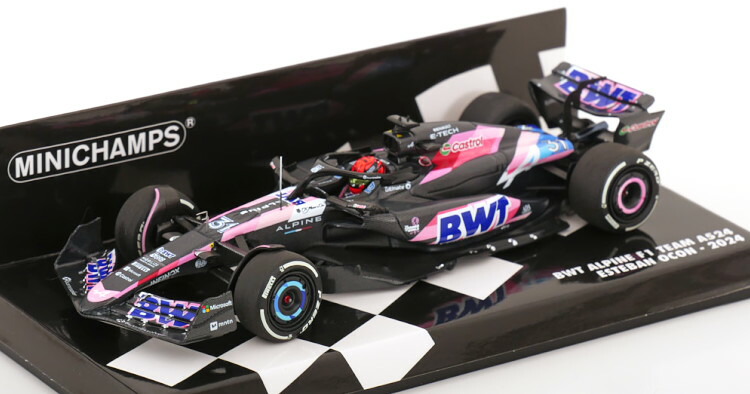 楽天市場】ミニチャンプス 1/43 アルピーヌ A524 2024 オコン