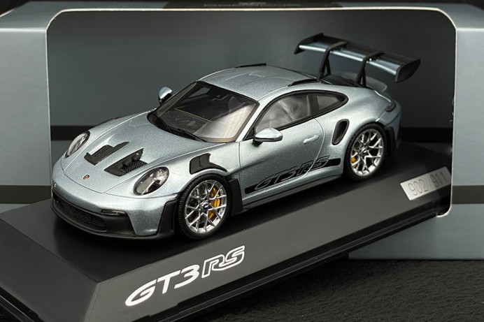 porsche ポルシェ 911 gt3 rs 1/18 ミニカー グレー 1/18 Porsche 911