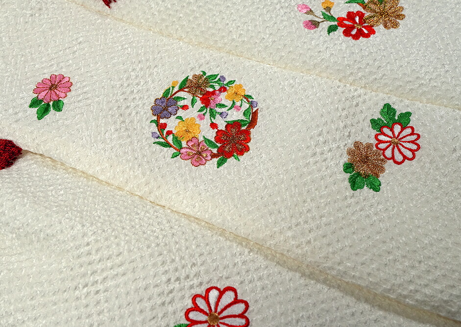 楽天市場】七五三 着物 女児三歳用 被布コート 正絹 絞り 新品ht325