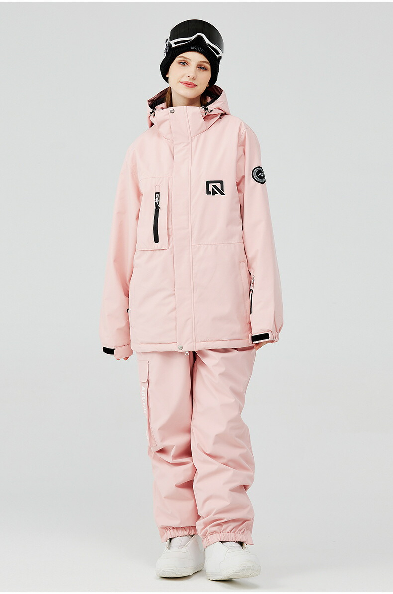 ⭐️新品⭐️ Salomon ピンク スノーボードウェア スキーウェア 楽天