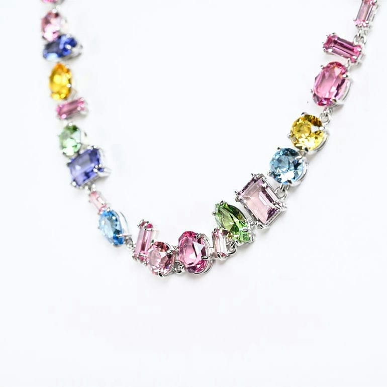 楽天市場】スワロフスキー SWAROVSKI ネックレス Gema ミックスカット
