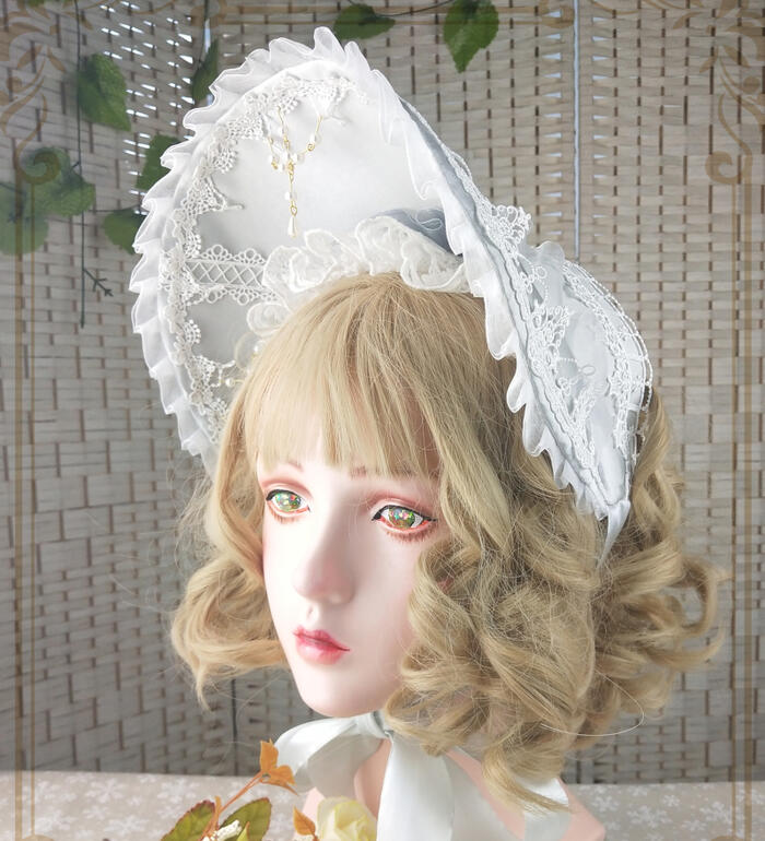 楽天市場】ロリィタ ボンネット 帽子 ヘッドドレス ヘアアクセサリー