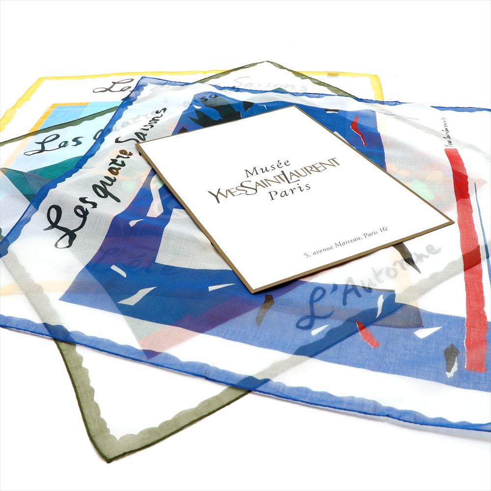 楽天市場】イブサンローラン スカーフ フォンダシオン イヴサン